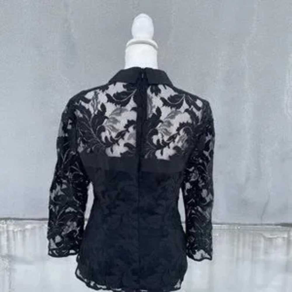 Nanette Lepore Lace blouse - image 3