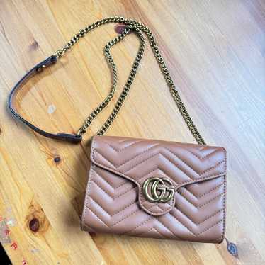 Tan crossbody bag