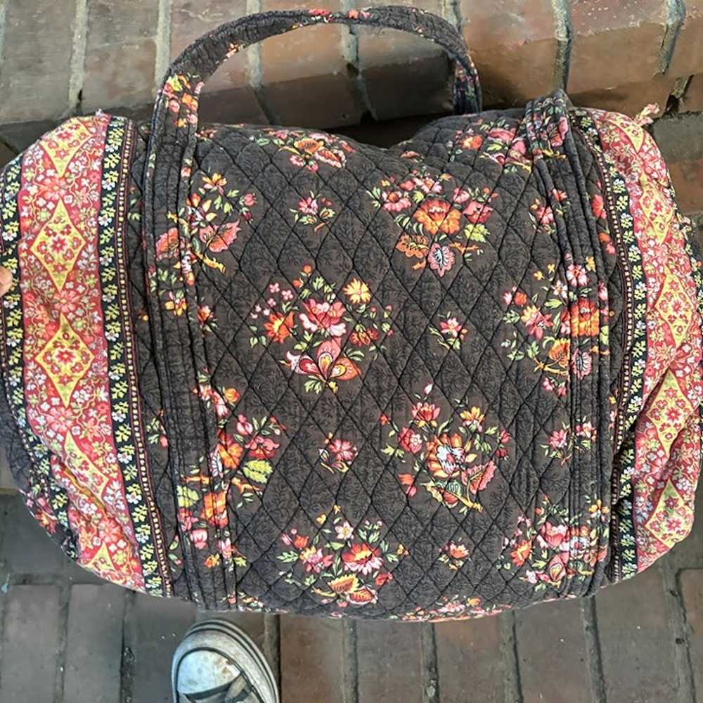 Vintage VERA BRADLEY PROVENCAL PRINT DUFFLE BAG M… - image 4