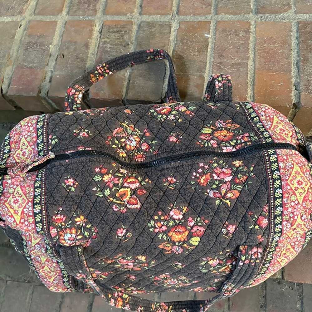 Vintage VERA BRADLEY PROVENCAL PRINT DUFFLE BAG M… - image 7