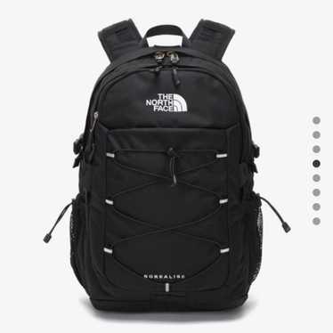 THE NORTH FACE backpack in black color.