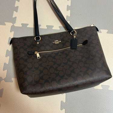 COACH Dark Brown Business Bag - image 1