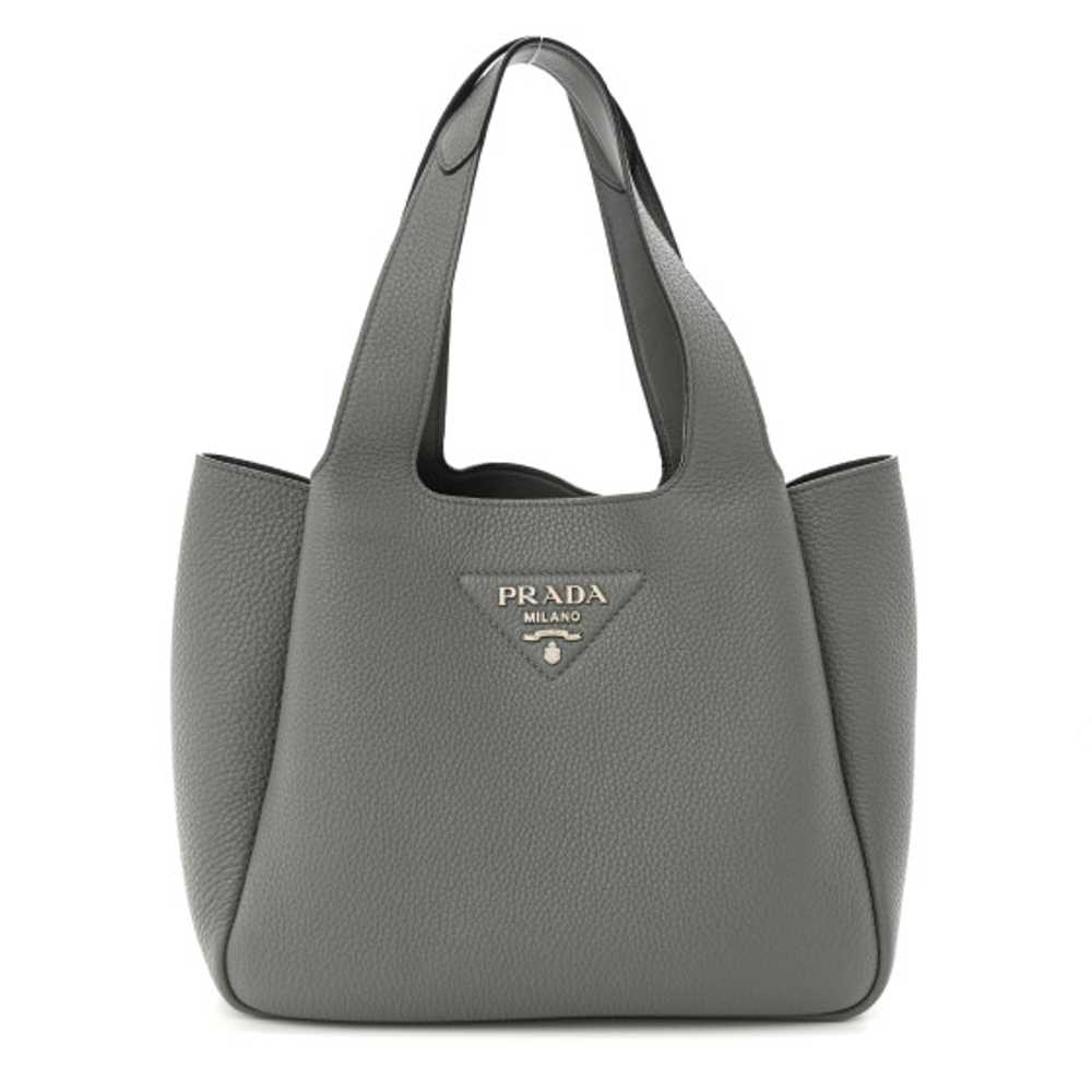 PRADA Vitello Daino Soft Dynamique Tote Marmo - image 1