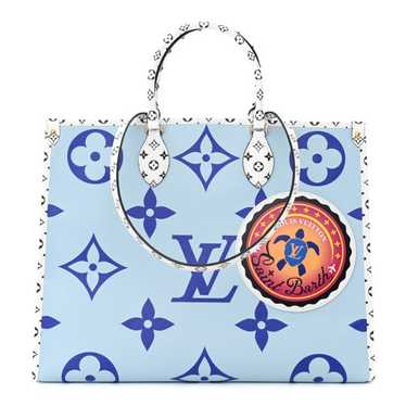 LOUIS VUITTON Monogram Giant Hawaii Onthego Blue