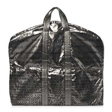 CHANEL Metallic Coated Canvas Unlimited Garment T… - image 1