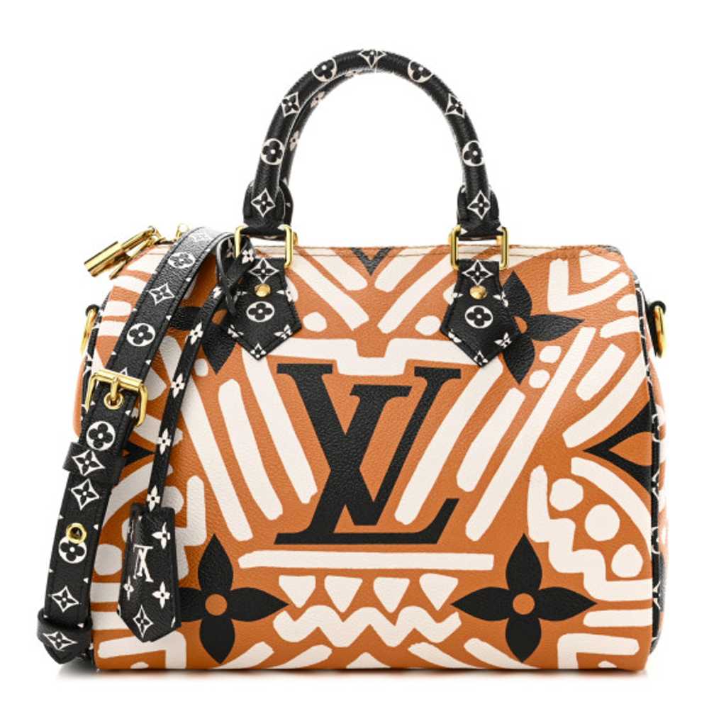 LOUIS VUITTON Monogram Giant Crafty Speedy Bandou… - image 1