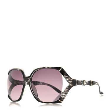 GUCCI Bamboo Effect Sunglasses GG0505S Grey Horn - image 1