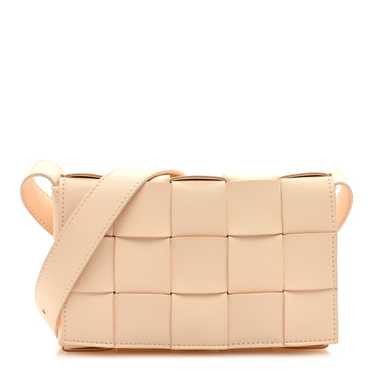 BOTTEGA VENETA Lambskin Maxi Intrecciato Small Ca… - image 1