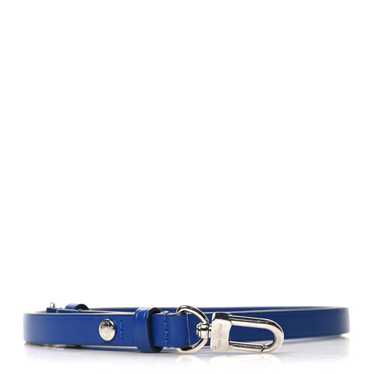 LOUIS VUITTON Calfskin Neo Noe Shoulder Strap Blue - image 1