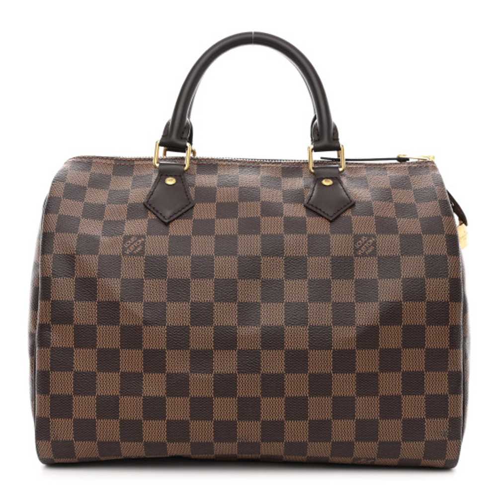 LOUIS VUITTON Damier Ebene Speedy 30 - image 1