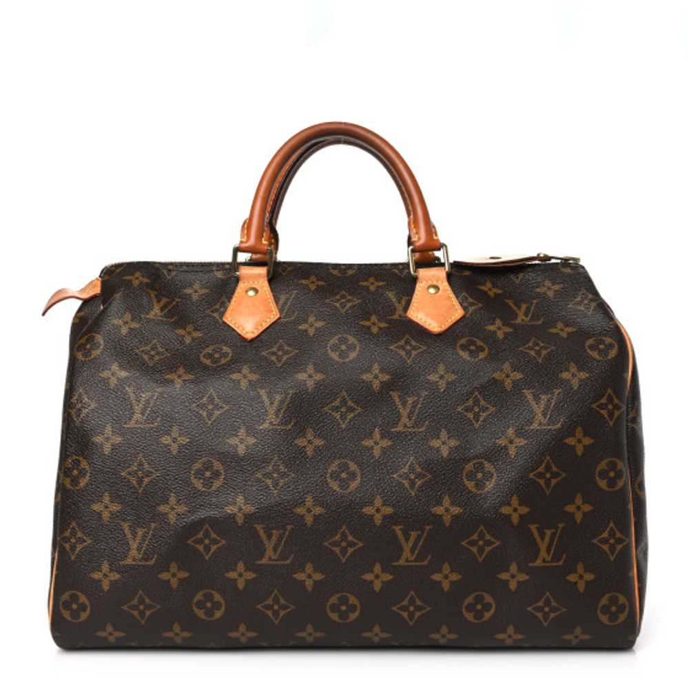 LOUIS VUITTON Monogram Speedy 35 - image 1