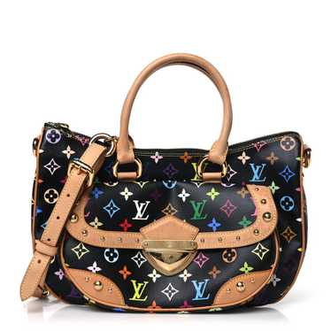 LOUIS VUITTON Monogram Multicolor Rita Black