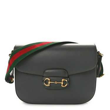 GUCCI Azalea Calfskin Web Horsebit 1955 Shoulder B