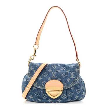 LOUIS VUITTON Monogram Denim Sunset Blue