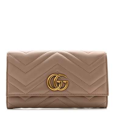 GUCCI Calfskin Matelasse GG Marmont Continental W… - image 1