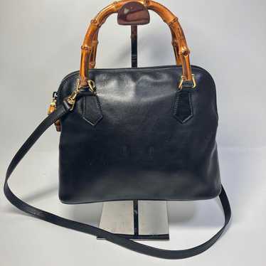 Excellent Condition, Rare, OLD GUCCI Leather Bamb… - image 1