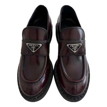 Prada Chocolate exotic leathers flats - image 1