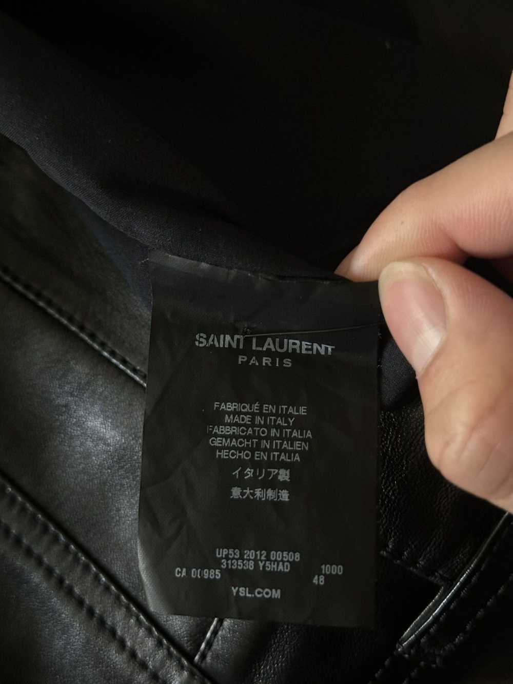 Hedi Slimane × Saint Laurent Paris SS13 Lambskin … - image 6