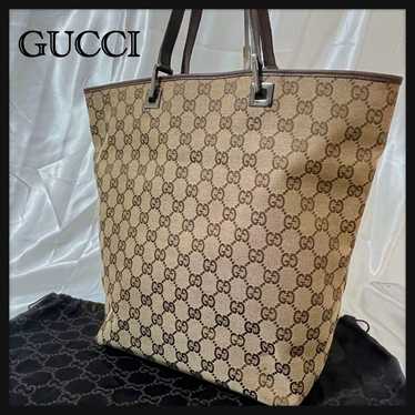 【GUCCI】Gucci GG Canvas Tote Bag 31243