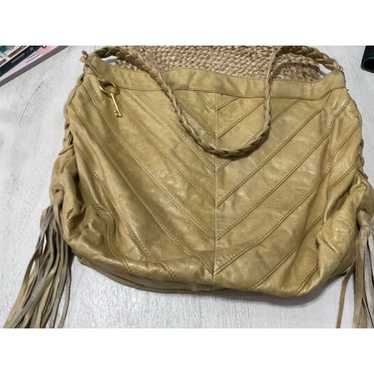 FOSSIL MCM Hobo Mustard Color Handbag