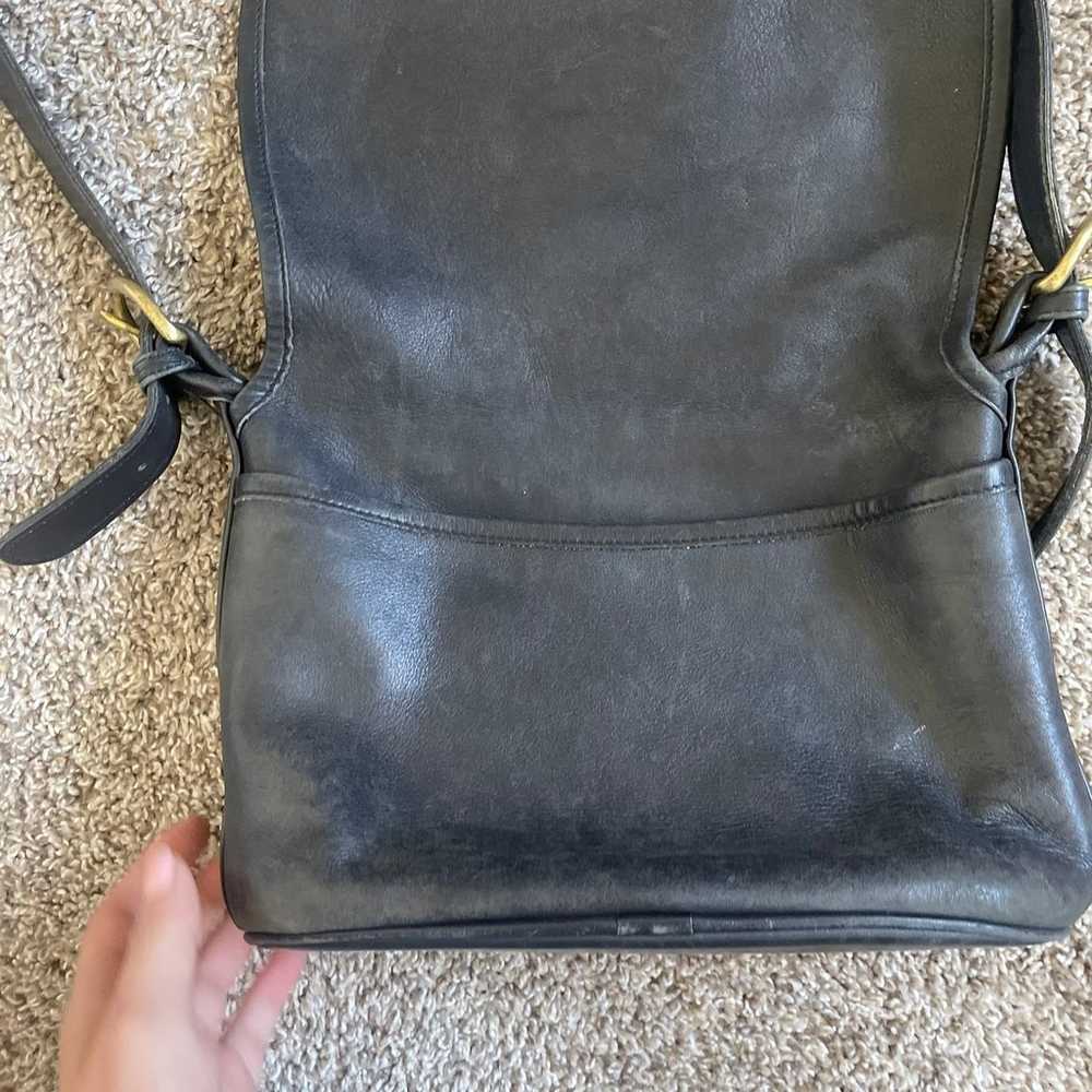 Vintage Coach Legacy Leather Flap Bag - image 10