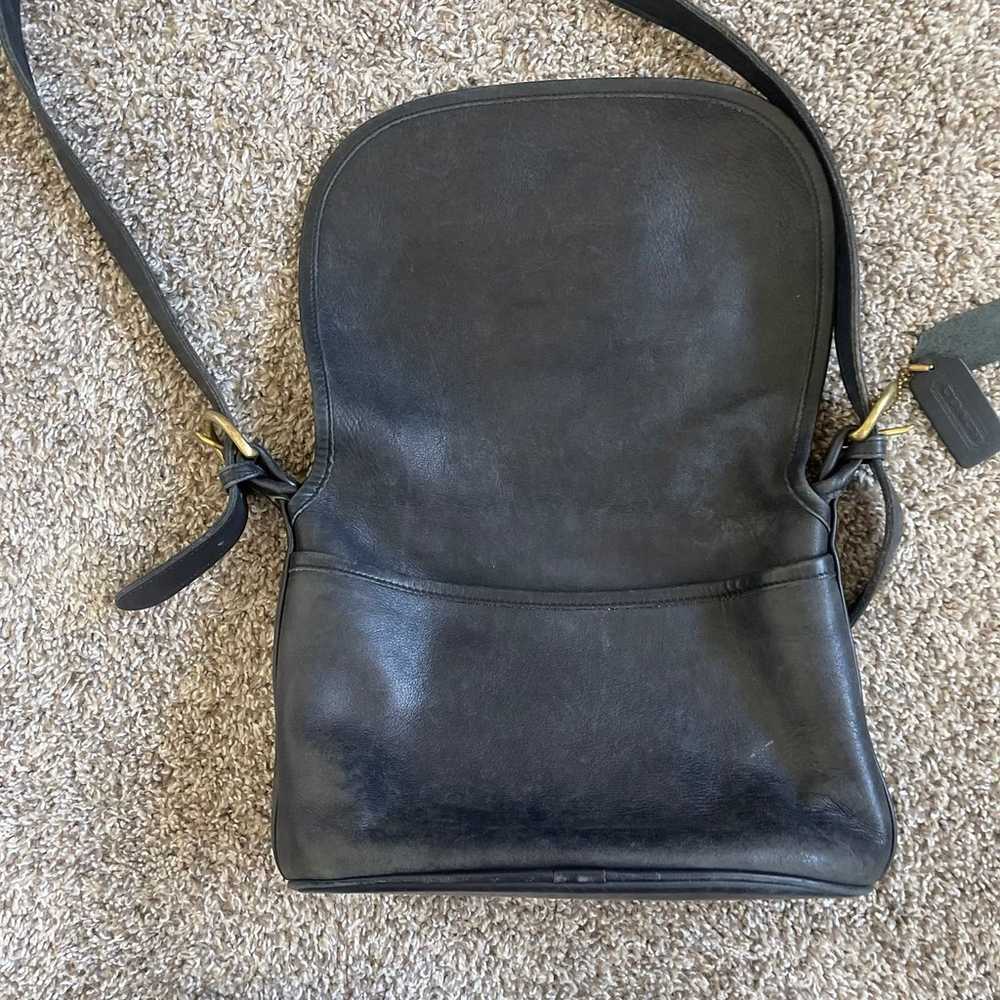 Vintage Coach Legacy Leather Flap Bag - image 9