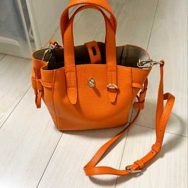 FURLA NET MINI TOTE Bag Orange