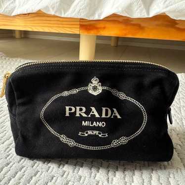 PRADA Canvas Cosmetic Pouch