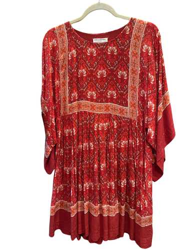 Spell USA Red Jewel Kimono Dress