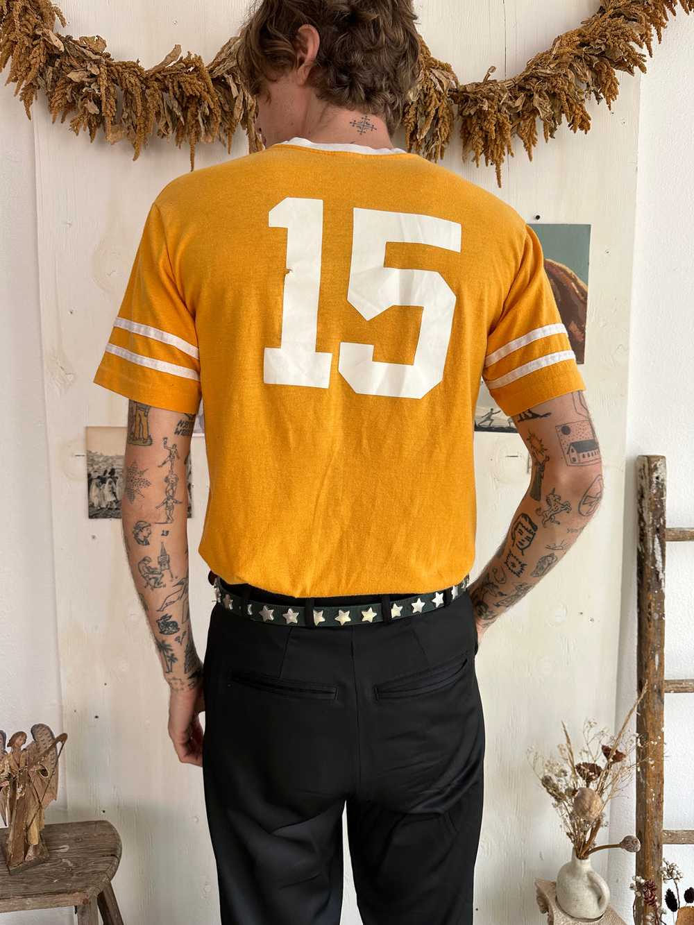 1980s Number 15 Jersey Tee (M/L) - image 1