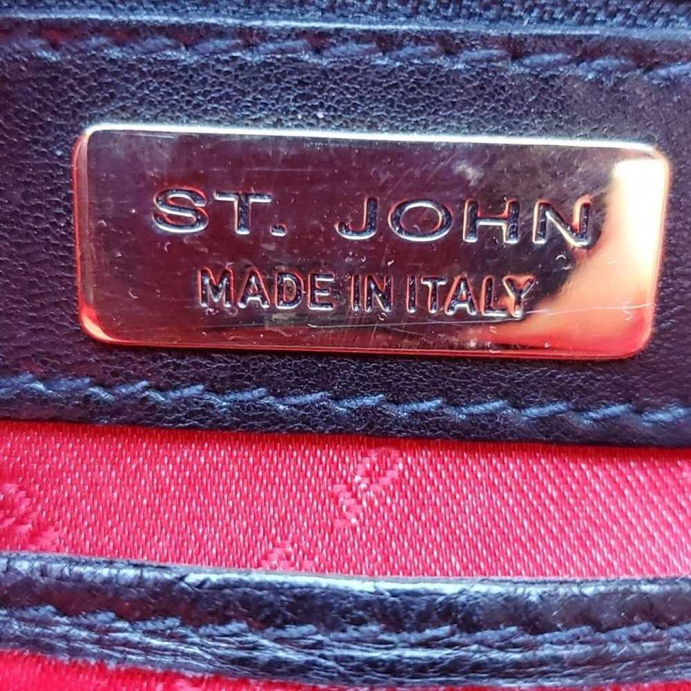 St John Leather handbag - image 7