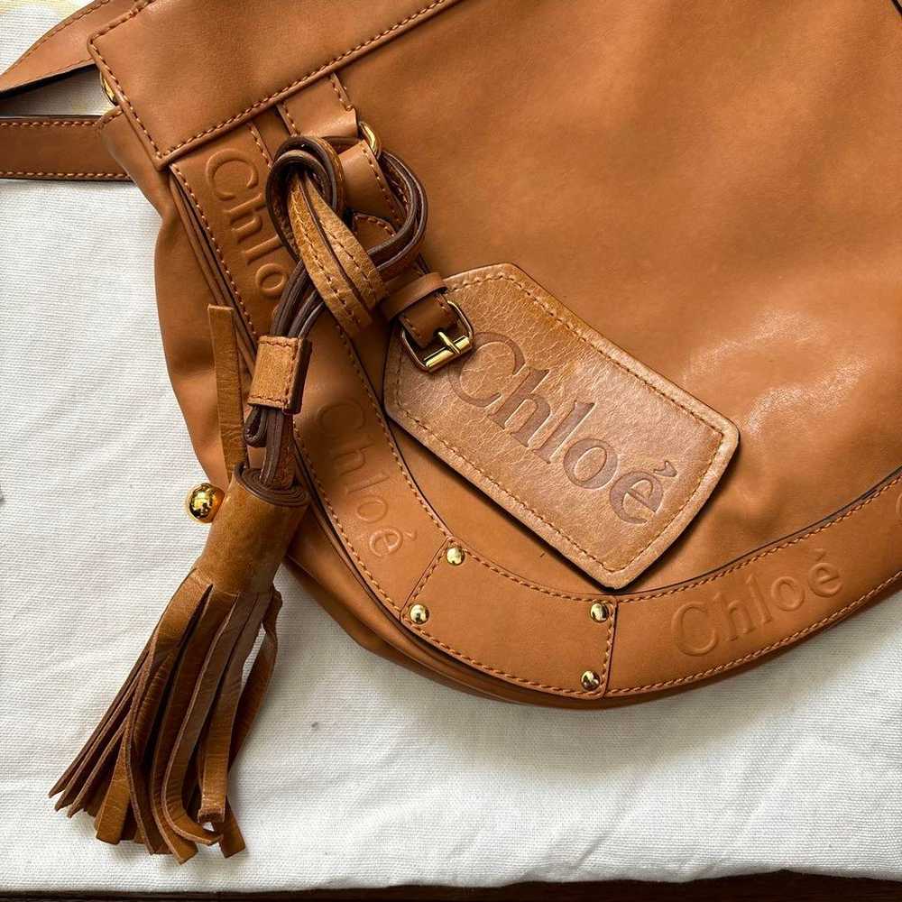 Chloé shoulder bag camel leather. - image 2