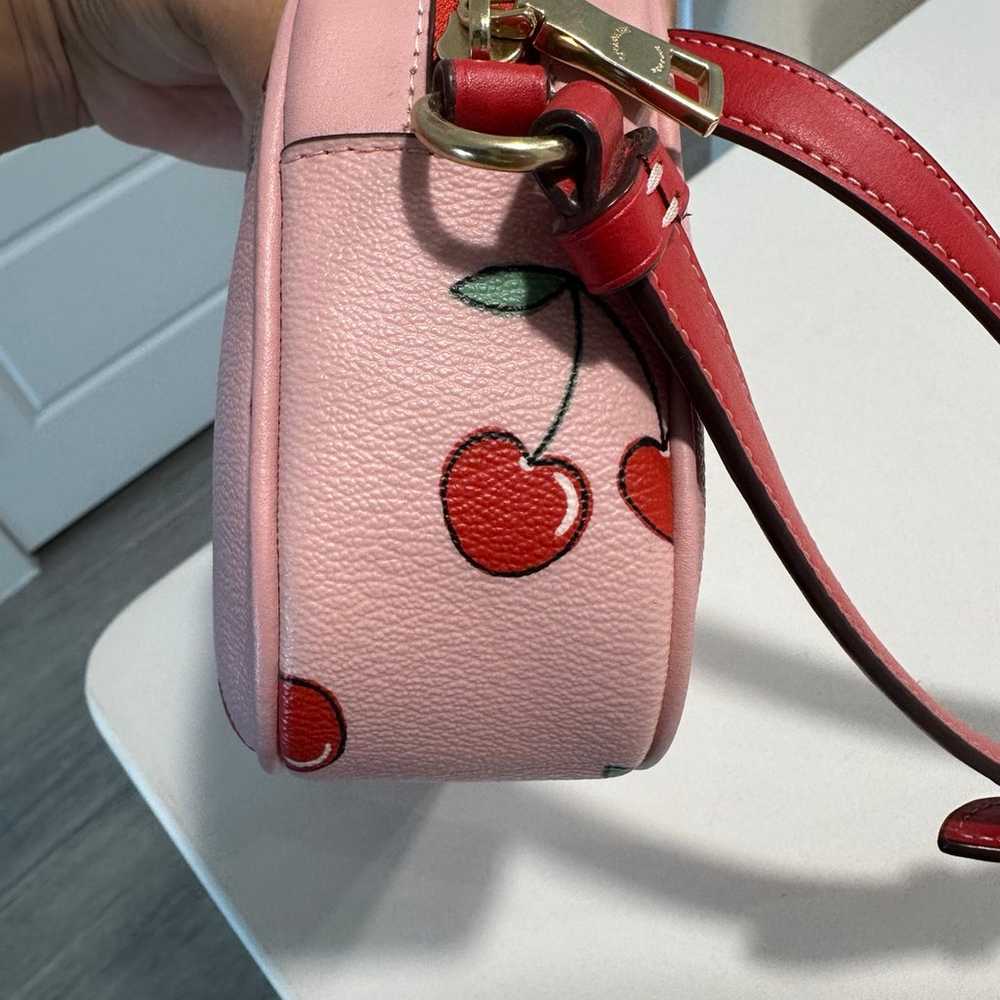 Coach  MINI JAMIE CAMERA BAG WITH HEART CHERRY PR… - image 5