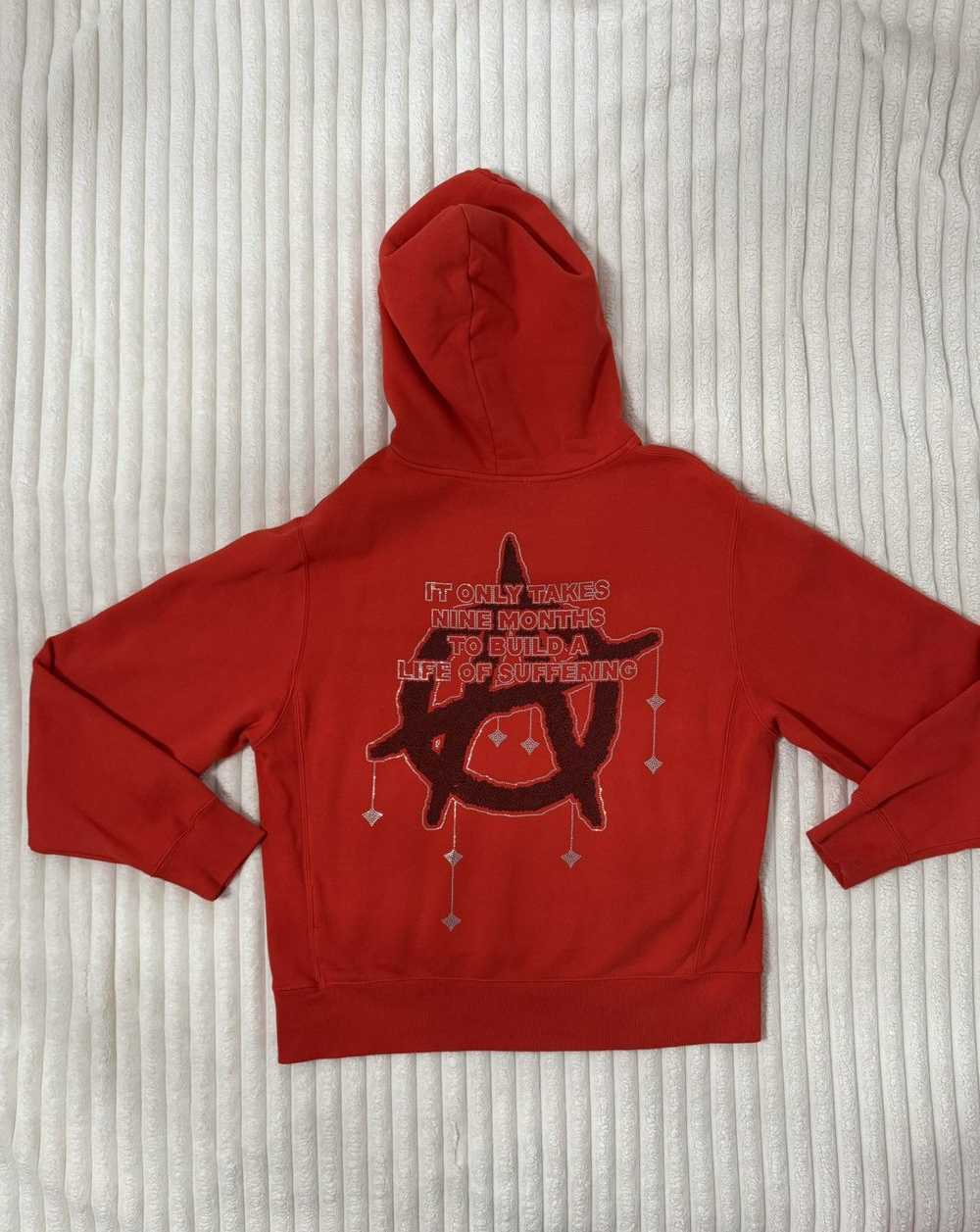 Revenge × Streetwear Revenge rhinestone hoodie - image 5