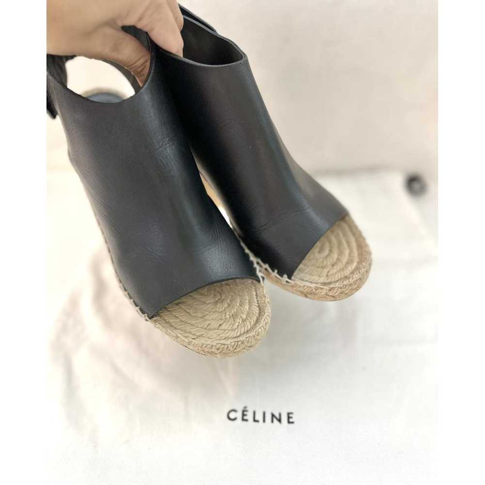 Celine Leather espadrilles - image 2