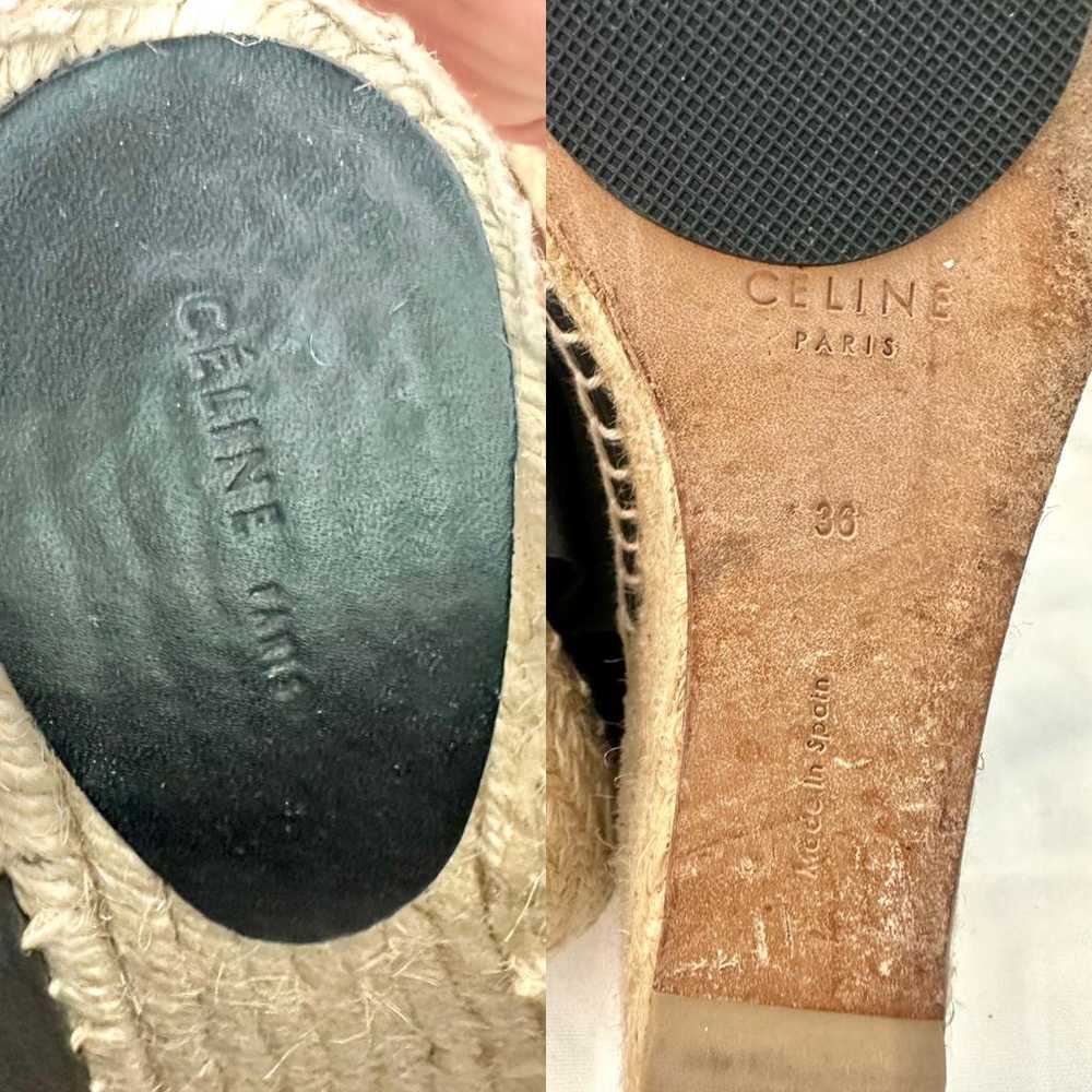 Celine Leather espadrilles - image 3