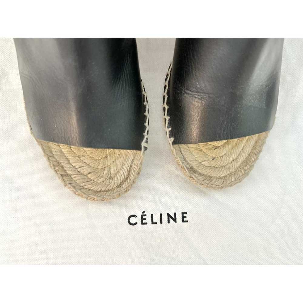 Celine Leather espadrilles - image 4