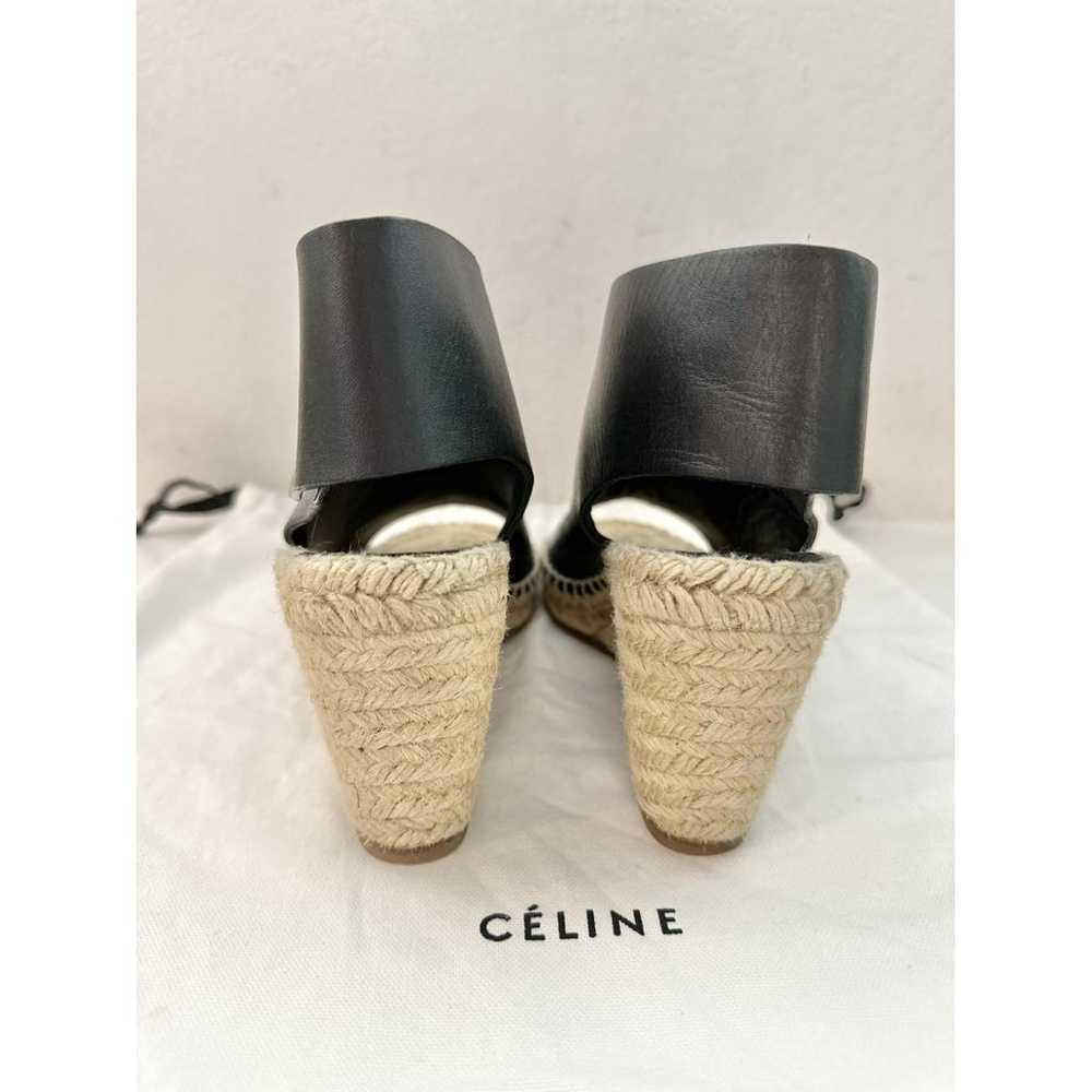 Celine Leather espadrilles - image 5