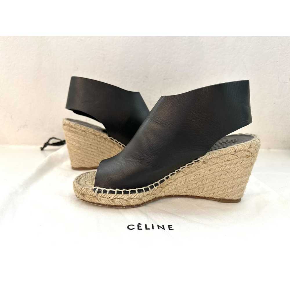 Celine Leather espadrilles - image 8