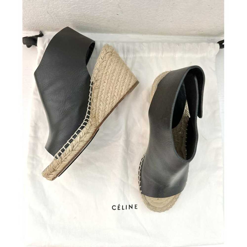 Celine Leather espadrilles - image 9