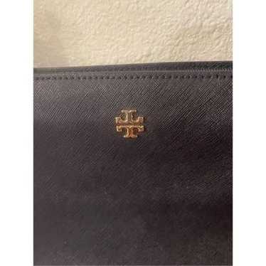 Tory Burch Navy Leather Tote