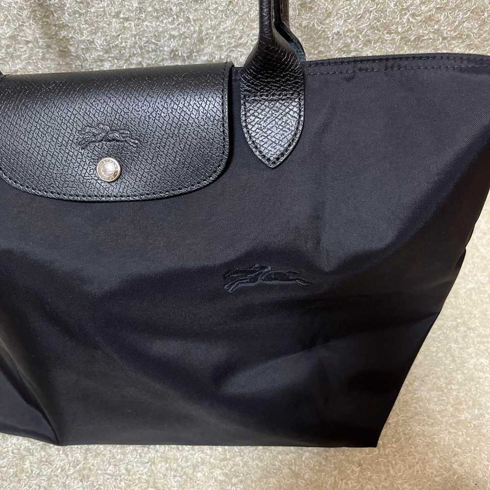 LONGCHAMP Le Pliage tote bag in black. - image 2