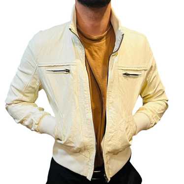 Streetwear Ambiance Apparel beige Faux Leather Out