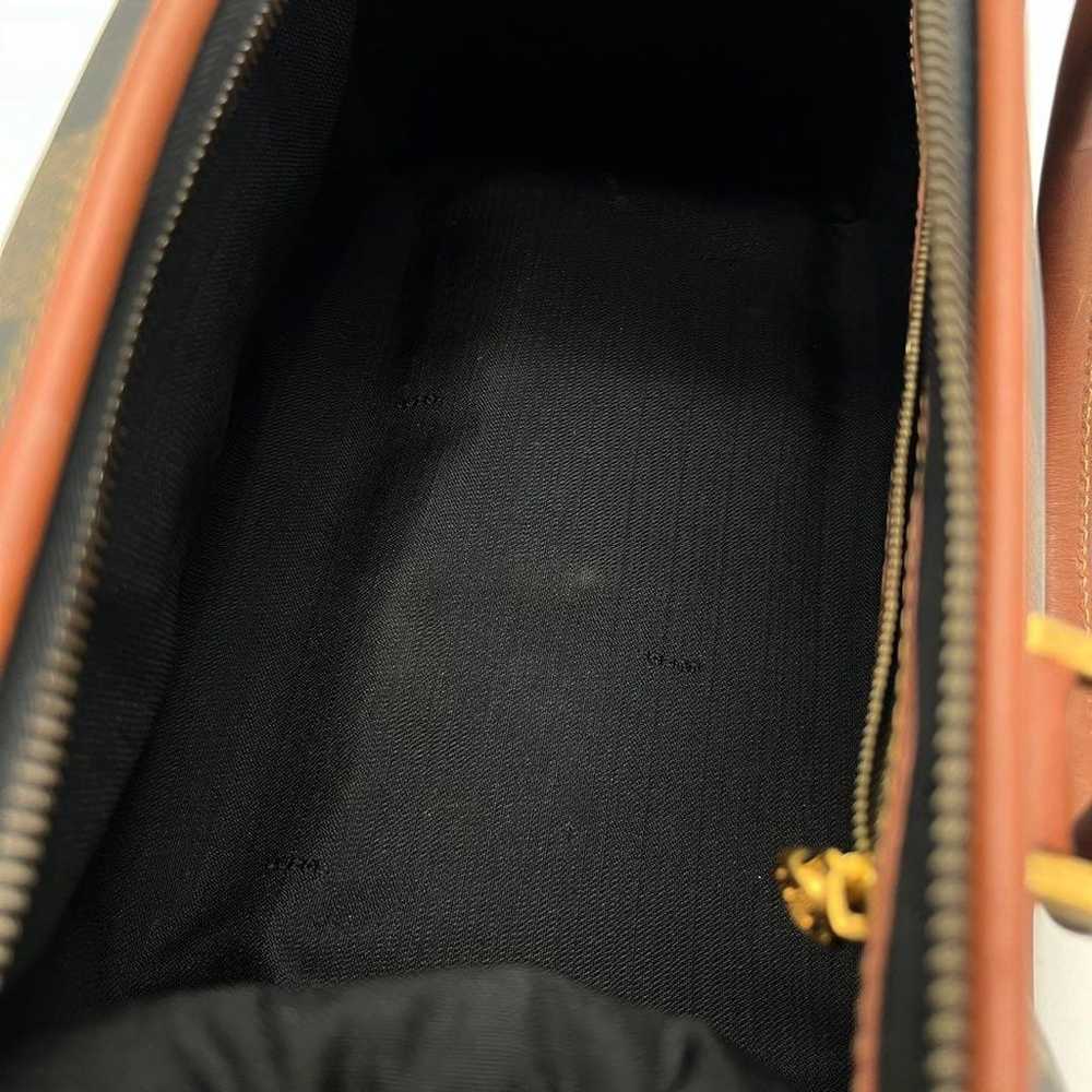 【Good condition】Fendi handbag mini Boston pecan p… - image 8