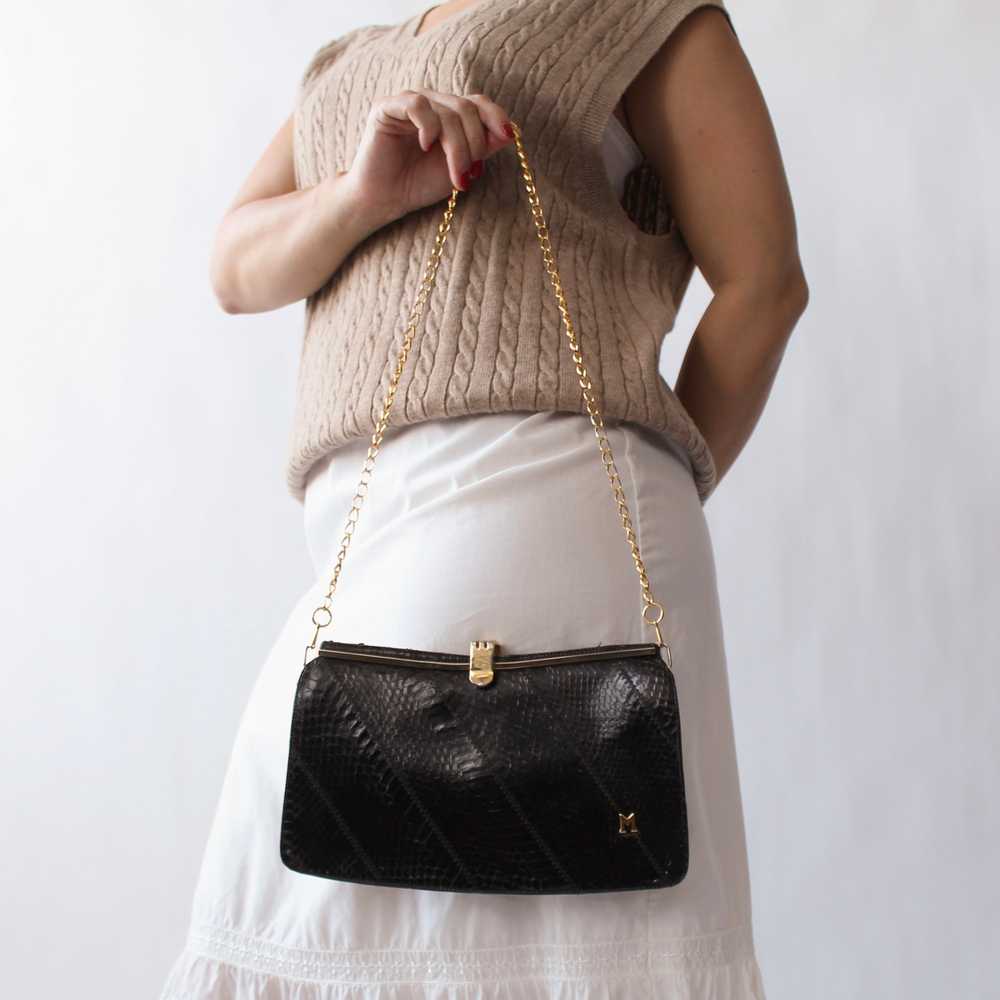 Vintage Monteriso Snake Bag - image 3