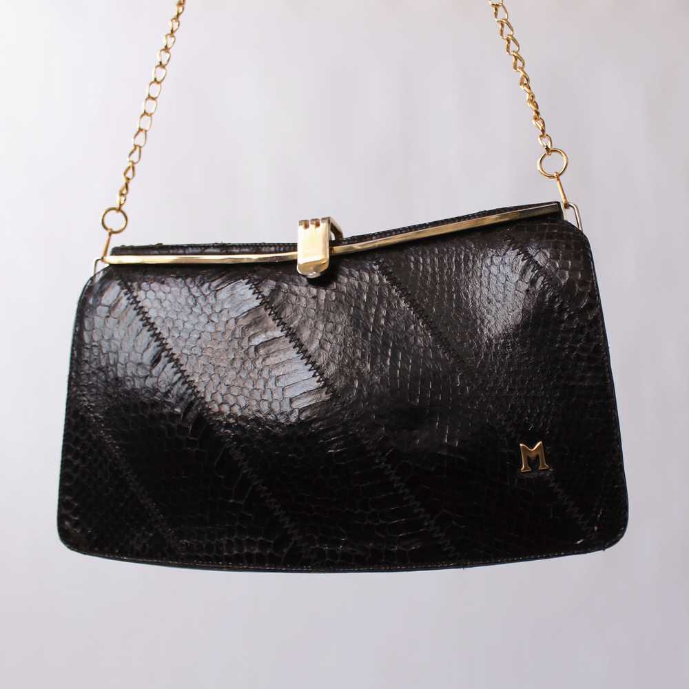 Vintage Monteriso Snake Bag - image 5