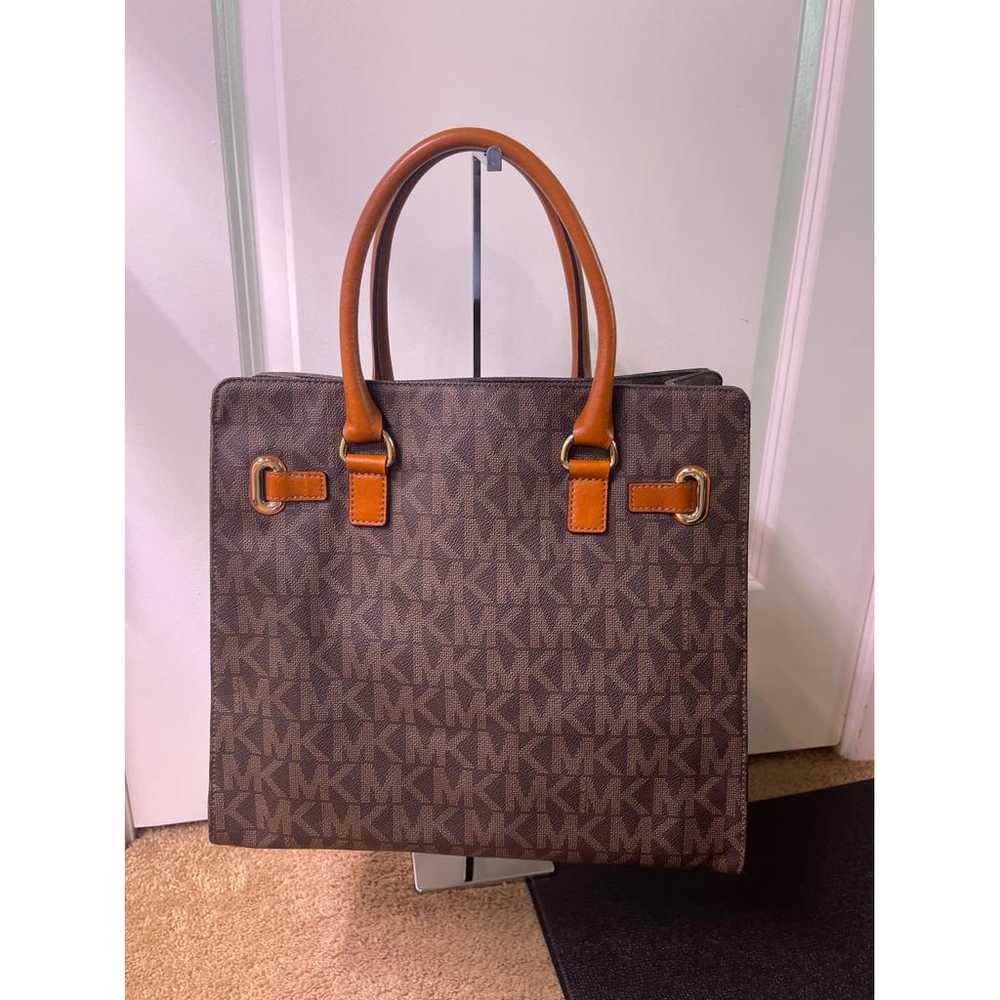 Michael Kors Hamilton leather handbag - image 2