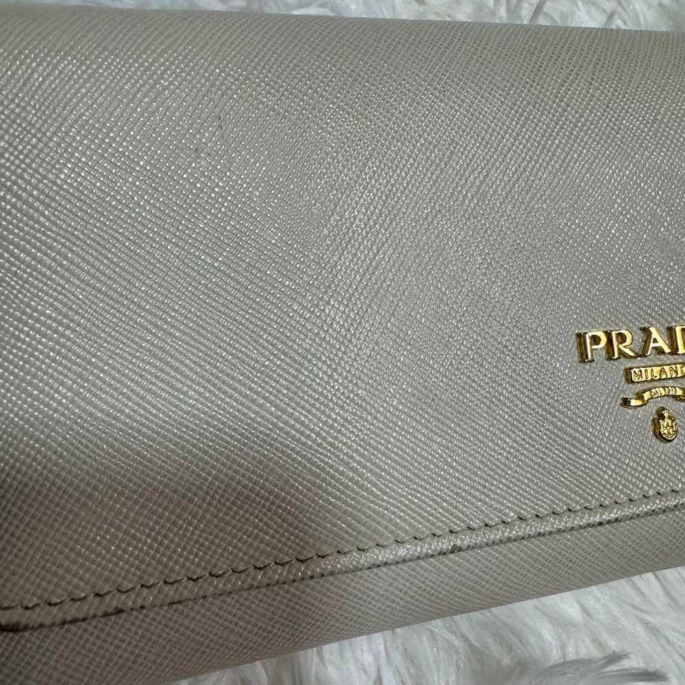 PRADA Shoulder Bag Shoulder Wallet White Series - image 3