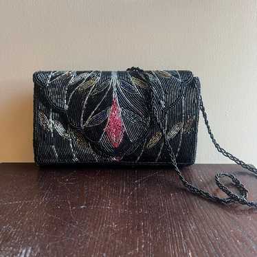 Vintage hand beaded bag - image 1