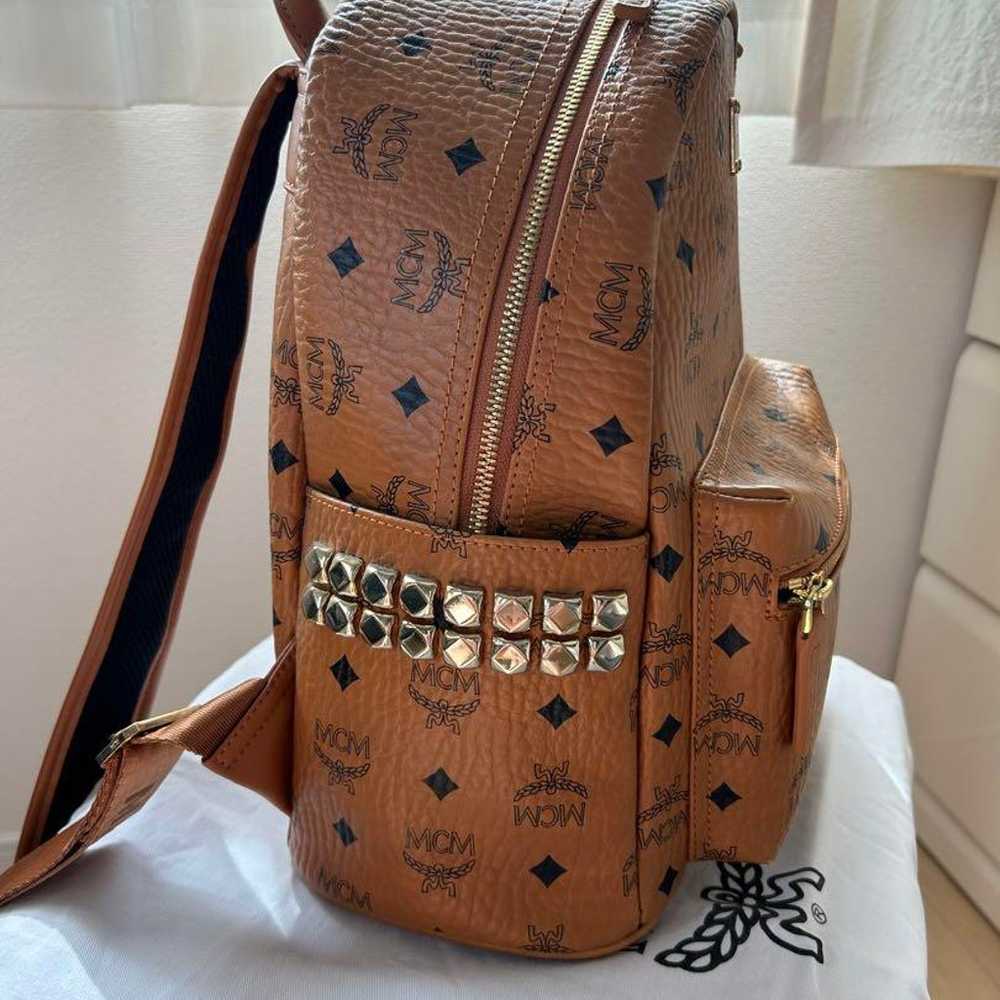 MCM backpack, size S, brown. - image 2